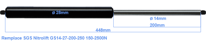 SGS Nitrolift GS14-27-200-250