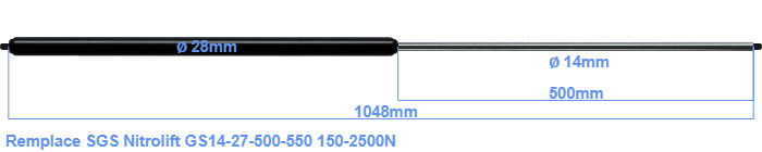 SGS Nitrolift GS14-27-500-550