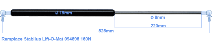 Stabilus Lift-O-Mat 094595