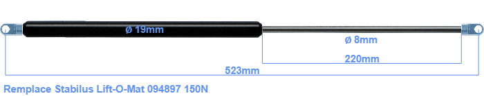 Stabilus Lift-O-Mat 094897