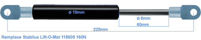 Stabilus Lift-O-Mat 118605