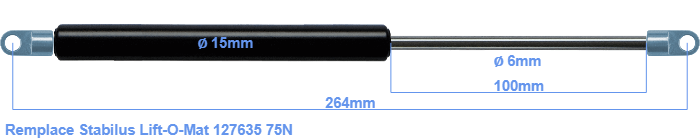 Stabilus Lift-O-Mat 127635