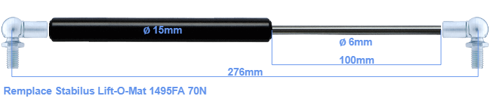 Stabilus Lift-O-Mat 1495FA