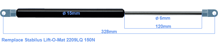 Stabilus Lift-O-Mat 2209LQ