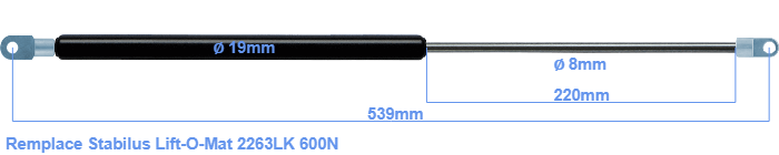 Stabilus Lift-O-Mat 2263LK