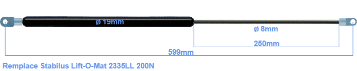 Stabilus Lift-O-Mat 2335LL