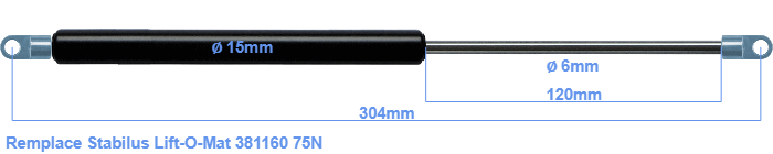 Stabilus Lift-O-Mat 381160