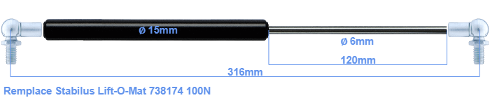 Stabilus Lift-O-Mat 738174