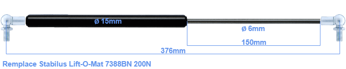Stabilus Lift-O-Mat 7388BN