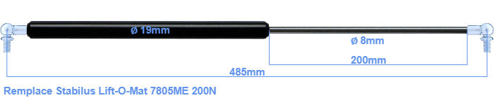 Stabilus Lift-O-Mat 7805ME