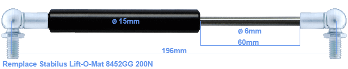Stabilus Lift-O-Mat 8452GG