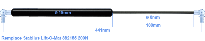 Stabilus Lift-O-Mat 882155