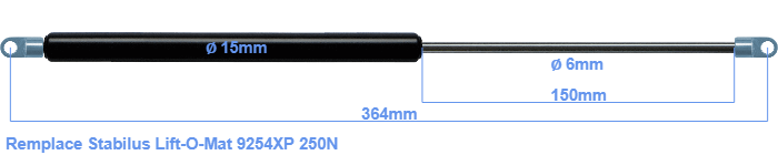 Stabilus Lift-O-Mat 9254XP