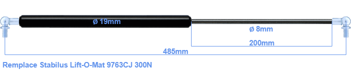 Stabilus Lift-O-Mat 9763CJ