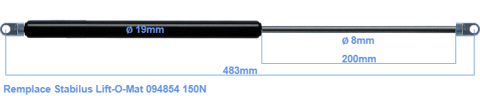 Stabilus Lift-O-Mat 094854
