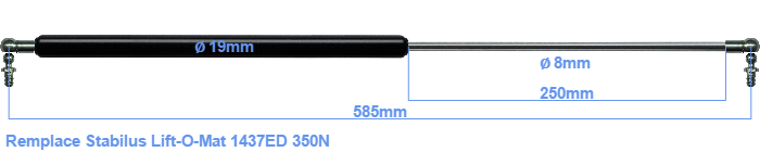 Stabilus Lift-O-Mat 1437ED