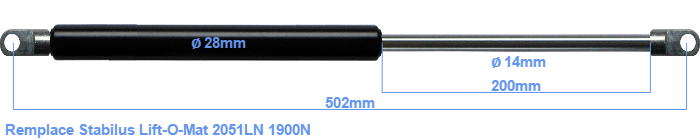 Stabilus Lift-O-Mat 2051LN