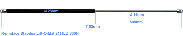 Stabilus Lift-O-Mat 2111LD