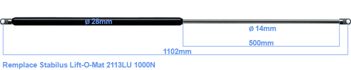 Stabilus Lift-O-Mat 2113LU