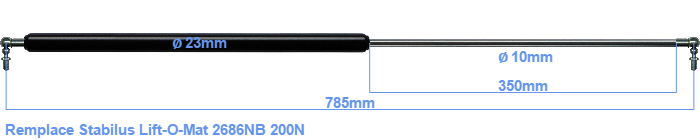 Stabilus Lift-O-Mat 2686NB