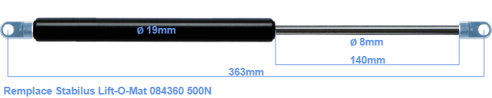 Stabilus Lift-O-Mat 084360