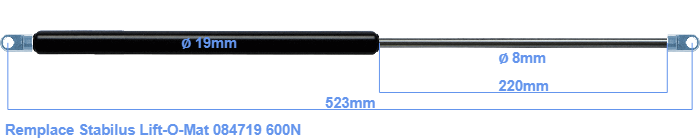Stabilus Lift-O-Mat 084719