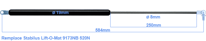 Stabilus Lift-O-Mat 9173NB