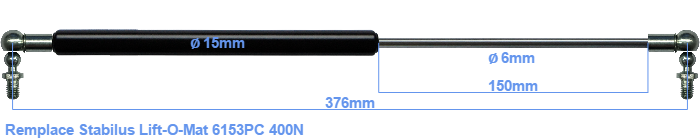 Stabilus Lift-O-Mat 6153PC