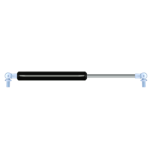 Vérin à Gaz De Rechange 200N 145mm - Compatible Stabilus Liftomat, œil Articulé Noir, Pour Meubles Et Capots