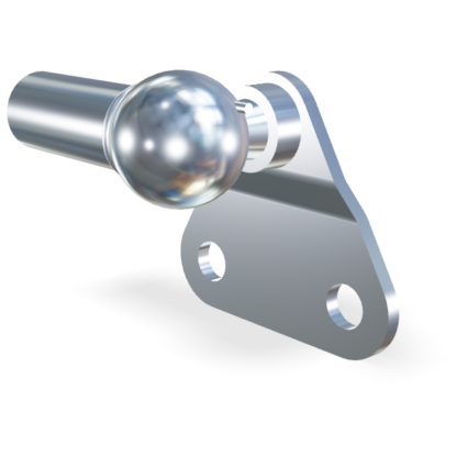 M5 Support latéral avec cage à rotule (max. 180N)