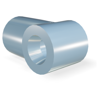 M8 Oeillet en plastique (21/24mm, trou 8.1mm)