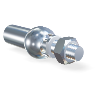 M8 Rotule axiale (43mm) M8 Rotule axiale (43mm)