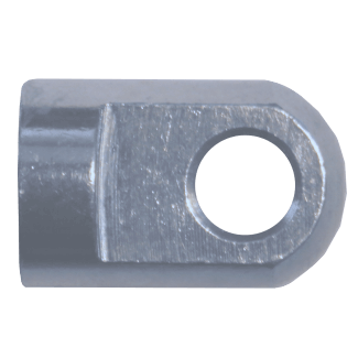 M10 Oeillet inox 316 (19mm, épaisseur 12mm, trou 8.1 mm)