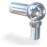 M6 Coude (25mm) (filetage balle M8)