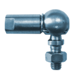 M6 Coude (25mm) (filetage balle M6)
