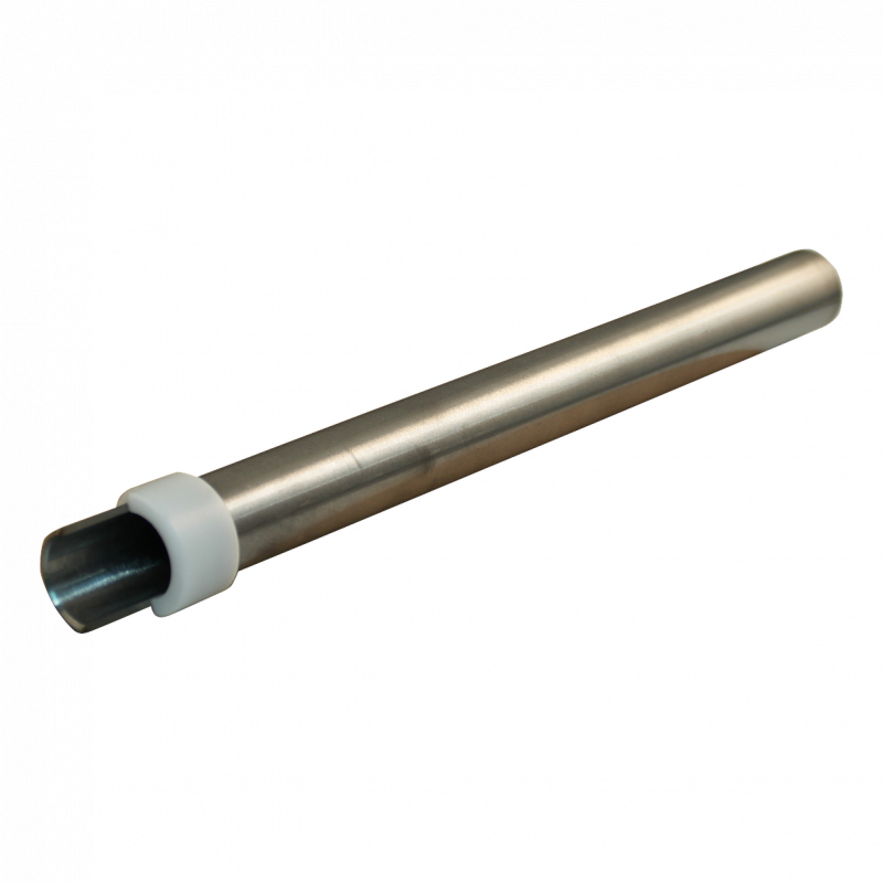 Tube de blocage 14-28 course 500 (rallongé de 48mm) en acier inoxydable 316 avec adaptateur