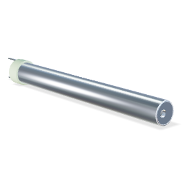 Tube de blocage 14-28 course 250 (rallongé de 48mm) inox 316 sans adaptateur