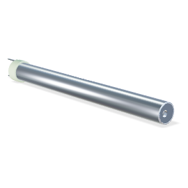 Tube de blocage 14-28 course 300 (rallongé de 48mm) inox 316 sans adaptateur