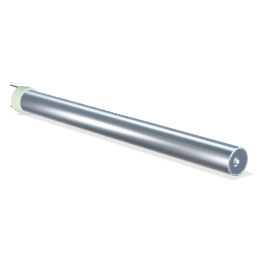 Tube de blocage 14-28 course 350 (rallongé de 48mm) inox 316 sans adaptateur