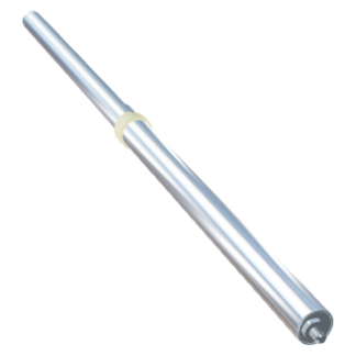 Vérin à gaz 14-28 course 350 inox 316 avec tube de sécurité