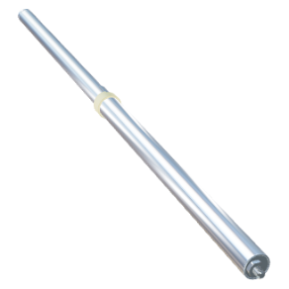 Vérin à gaz 14-28 course 400 inox 316 avec tube de sécurité