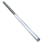 Vérin à gaz 10-23 course 400 avec tube de blocage en inox (rallonge de 42 mm)