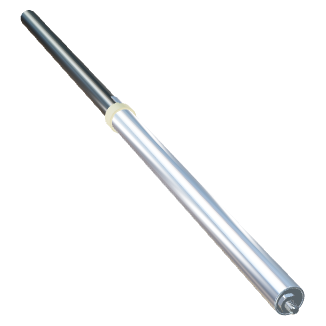 Vérin à gaz 14-28 course 400 avec tube de blocage en inox (rallonge de 48 mm)